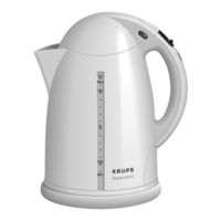 Krups AquaControl Cordless Manual Del Usuario