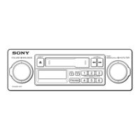 Sony XR-6030 Manual De Instrucciones