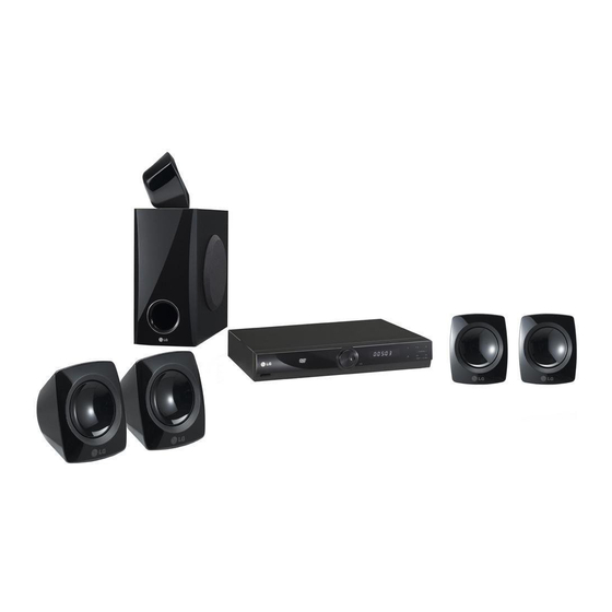 LG HT306SF Manual De Usuario