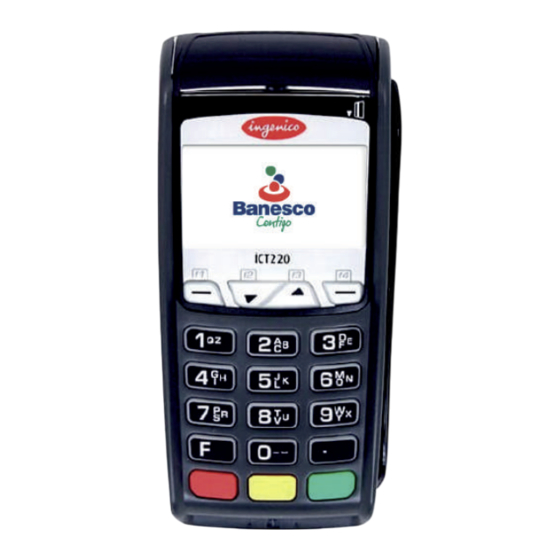 VeriFone Ingenico ICT220 Manual De Usuario