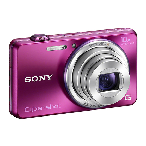 Sony Cyber-shot DSC-WX170 Guia Del Usuario
