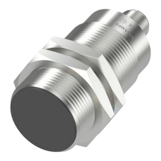 Balluff BES M30MH2-GNX10B-S04G-EXC Manual De Instrucciones