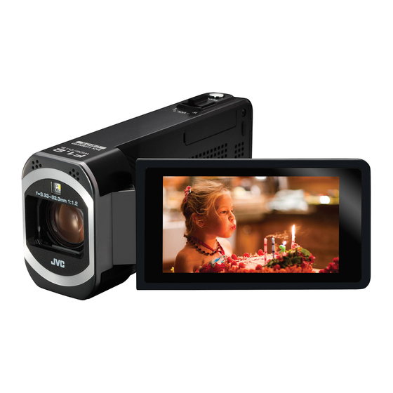 JVC Everio GZ-V500 Guía Detallada Del Usuario