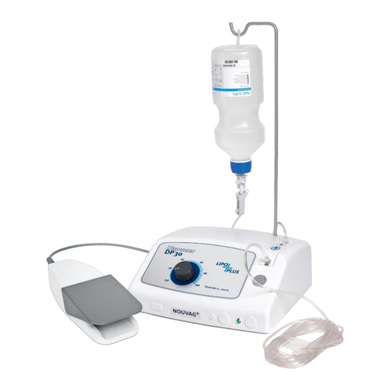 Nouvag Dispenser DP 30 LipoPlus Instrucciones De Uso