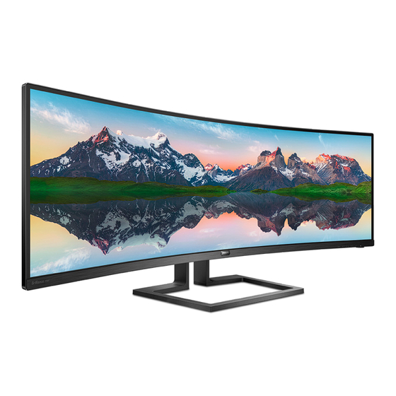 Philips Brilliance 498P9/00 Manual De Usuario
