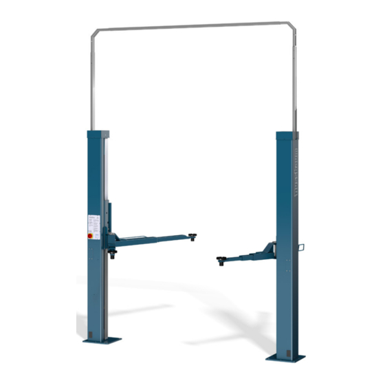 Nussbaum SMART LIFT 2.30 SL Instrucciones De Servicio