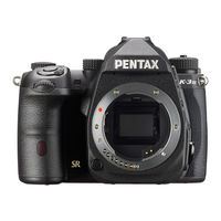 Ricoh PENTAX K-3 Mark III Manual De Instrucciones