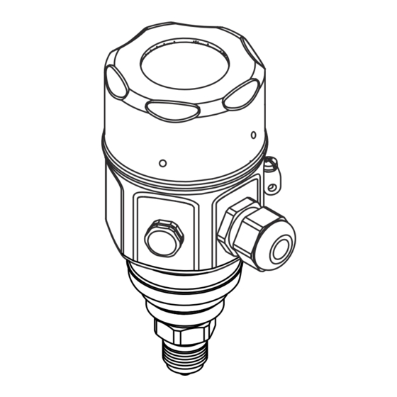 Endress+Hauser Cerabar M PMC51 Manual De Instrucciones
