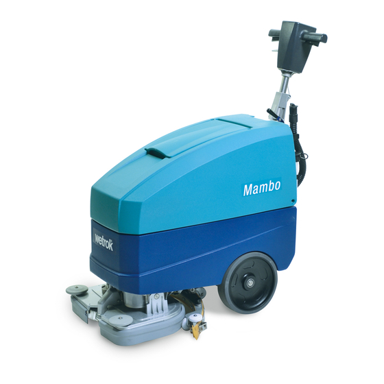 Wetrok Discomatic Mambo Instrucciones De Manejo