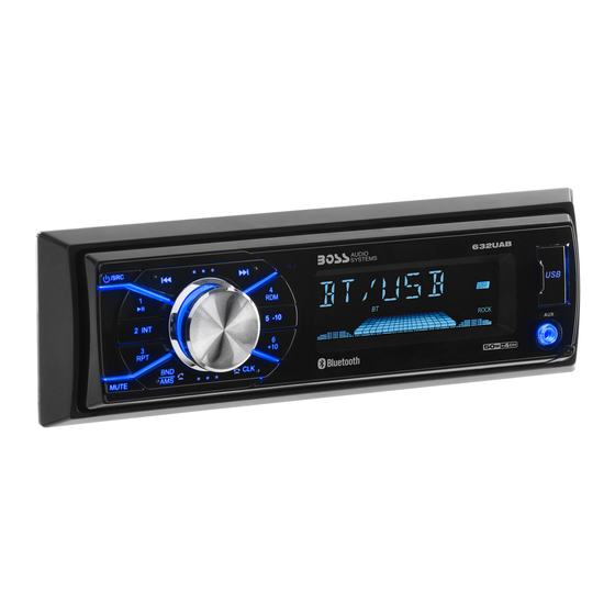Boss Audio Systems 632UAB Manual Del Usuario