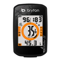 Bryton Rider 15 Manual Del Usuario