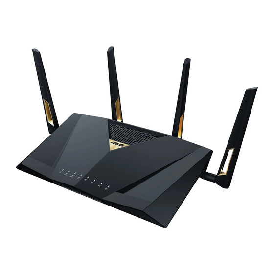 Asus RT-BE88U Guía Rápida De Inicio