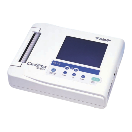 Fukuda Denshi cardimax FX-7202 Manual De Usuario