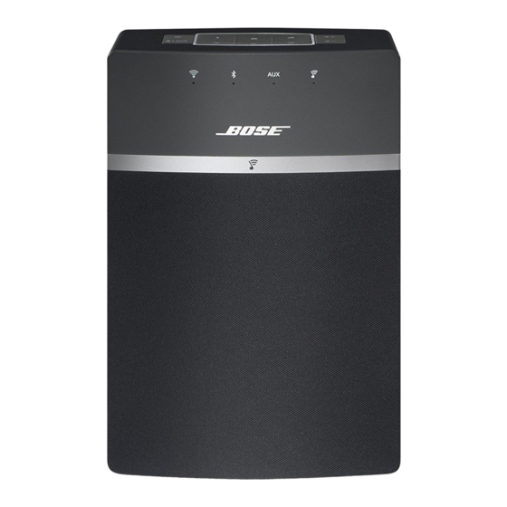 Bose SOUNDTOUCH 10 Manual De Instrucciones