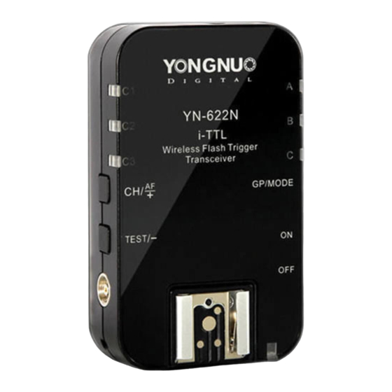 Yongnuo YN-622N Manuales