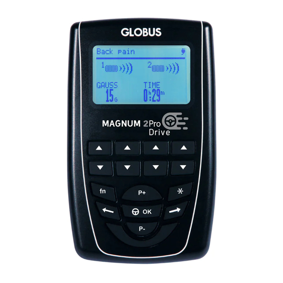 Globus MAGNUM 2ProDrive Manuales