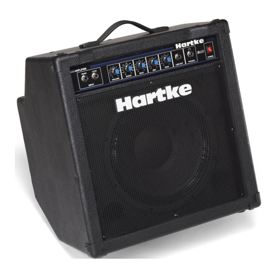 Hartke B Serie Manual Del Usuario