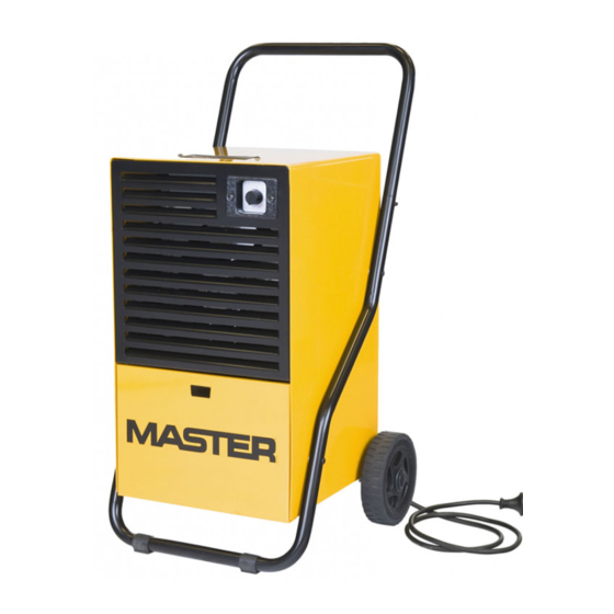 Master DH 26 Manual De Instrucciones Para El Uso Y Mantenimiento