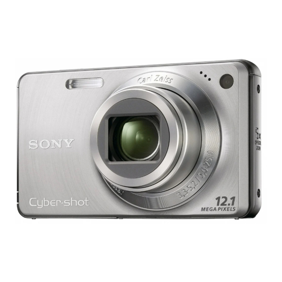 Sony DSC-W270 Manual De Instrucciones