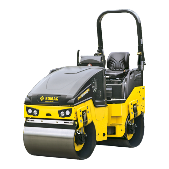 Bomag BW 120 AD-5 Instrucciones De Servicio Y Mantenimiento