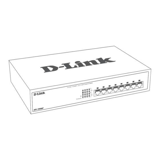D-Link DGS-1008MP Guía De Instalación Rápida
