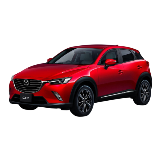 Mazda CX-3 Guía Rápida