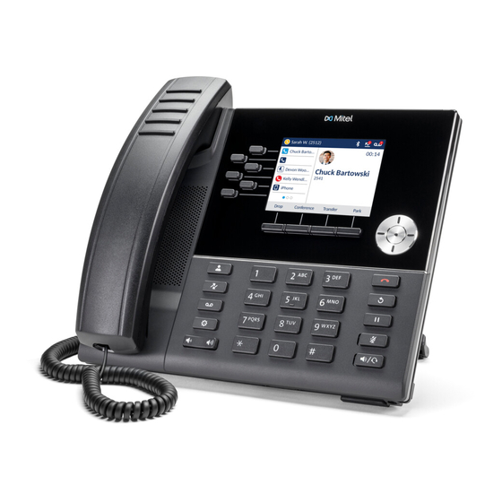 Mitel 6920 SIP Guía De Usuario