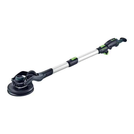 Festool PLANEX LHS 2 225 EQI Manual De Instrucciones Original