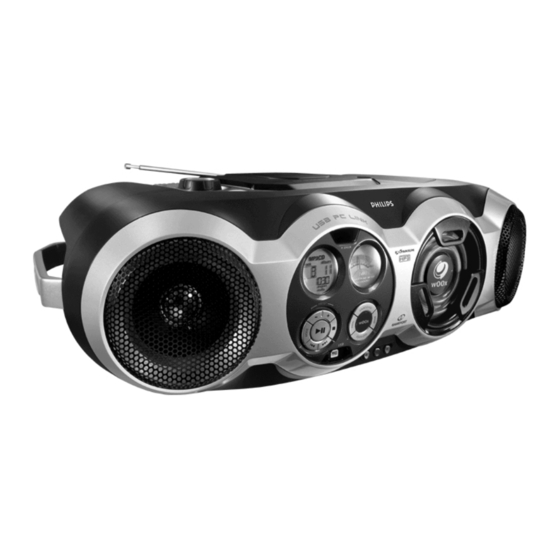 Philips EXPANIUM AZ2558 Manual Del Usuario