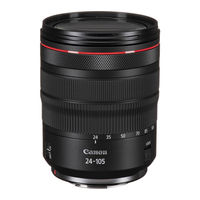 Canon RF 24-105mm F4 L IS USM Instrucciones