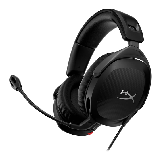 HyperX Cloud Stinger 2 Guia De Inicio Rapido