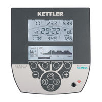 Kettler SG4 Instrucciones De Entrenamiento Y Operación