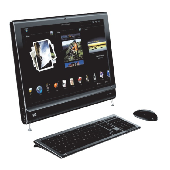 HP TouchSmart Guía De Actualización Y Reparación