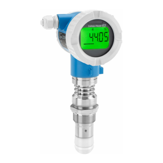 Endress+Hauser Micropilot FMR66B Información Técnica
