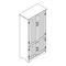 Muebles de Interior HOMCOM 837-087 Instrucciones De Montaje