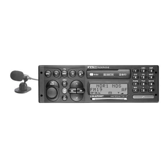 Blaupunkt Amsterdam TCM 127 Manual De Instrucciones