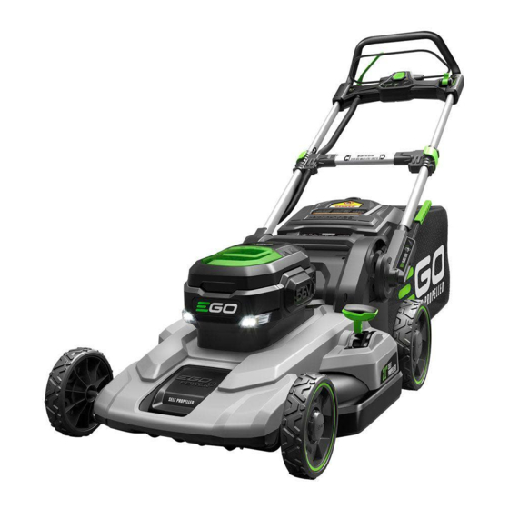 Ego Power+ LM2100SP Manual De Operaciones