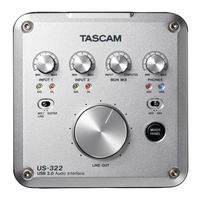 Tascam US-366 Manual De Instrucciones
