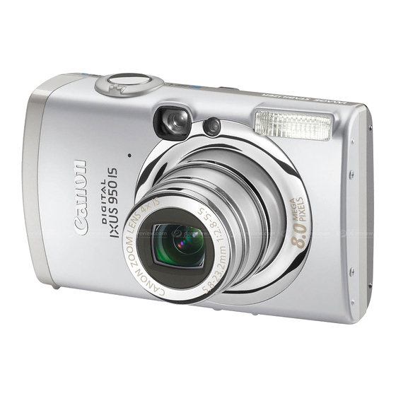 Canon Digital IXUS 950 IS Guia Del Usuario