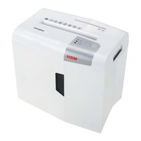 HSM shredstar X8 Instrucciones De Servicio