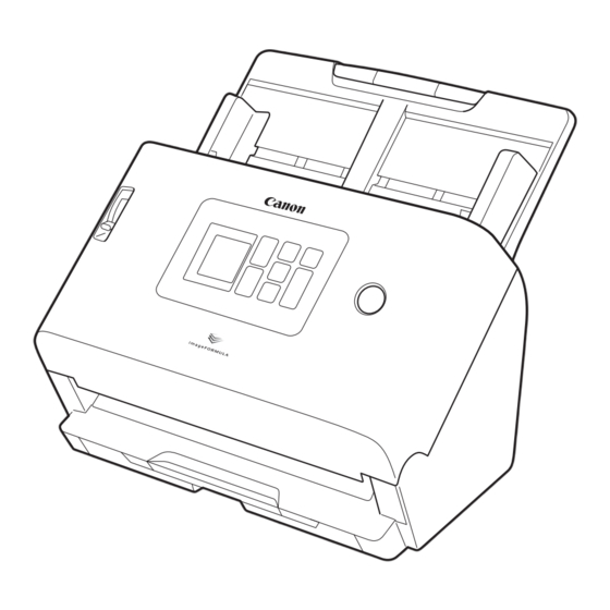 Canon imageFORMULA DR-S250N Manual Del Usuario