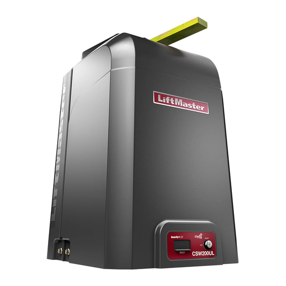 LiftMaster ELITE Serie Instalación Manual