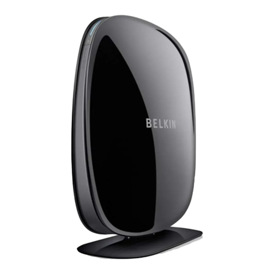 Belkin PLAY N600 DB Manual Del Usuario