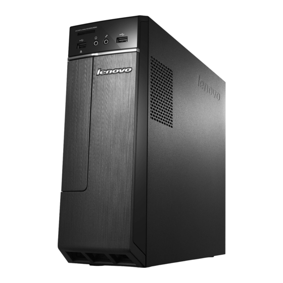 Lenovo H30 Serie Guia Del Usuario