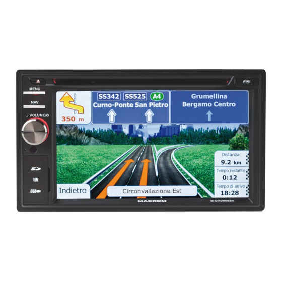 Macrom M-DVD5562R Manual De Intrucciones