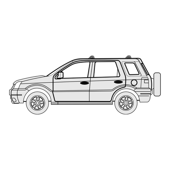 Ford EcoSport Manual Del Usuario