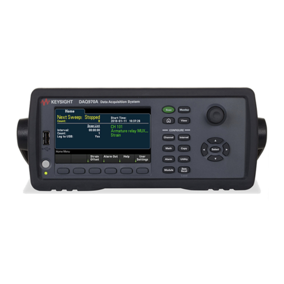 Keysight DAQ970A Guia Del Usuario