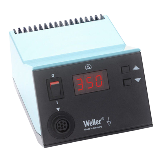 Weller WSD 81 Manual De Uso