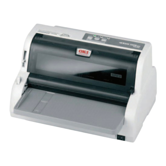 Oki ML5100FB eco Guía Del Usario