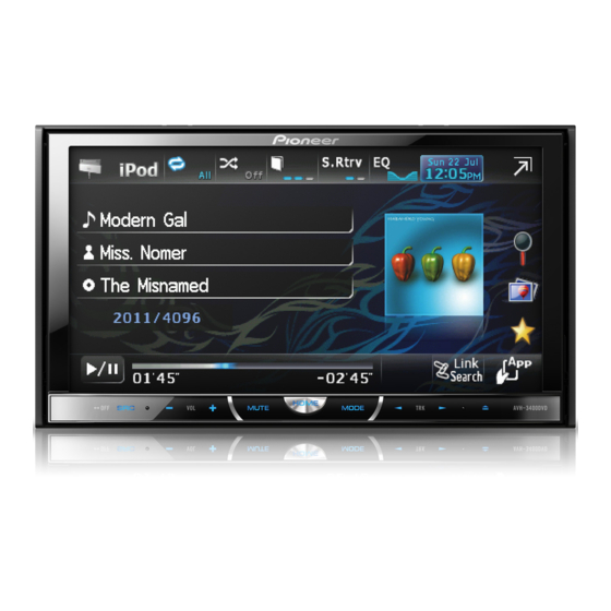 Pioneer AVH-4400BT Manual De Instalación